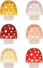 Jubilee Stoneware Pinch Bowls, Toadstool