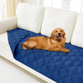 Smiry Waterproof Dog Bed Cover, Reversible Pet Blanket for Sofa Couch | Soft Washable Dog Blanket, Leakproof Couch Cover for Dogs Cats & Furniture Protection, 40x80, Navy/Navy