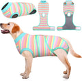 Kuoser Recovery Suit for Dogs Cats, Soft Dog Surgery Suit Female Male Spay | Professional Dog Onesie for Surgery, Substitute E-Collar & Cone, Prevent Licking Dog surgical suit Pet Neuter Suit