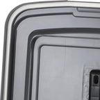 IRIS USA Dog Food Storage Container, Up to 58 lbs, Dark Gray, Made in USA | Includes 2-Cup Scoop & Wheels, Airtight Seal, BPA-Free, Bird Seed, Cat food, Cat Litter, Chicken Feed, Pellets