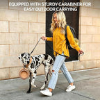 Cool Kids Collapsible Dog Bowl Travel Portable Anti-Tip Double-Sided | 2-In-1 Slow Feeder & Hydration, Catnip Scent, Abs+Tpe Sturdy Build, Fits Small Medium Pups, Hiking Camping Gear
