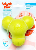 WEST PAW Zogoflex Tux Treat Dispensing Dog Chew Toy – Interactive Chewing Toy for Dogs – Dog Games for Aggressive Chewers, Fetch, Catch – Holds Kibble, Treats, Large 5", Granny Smith