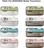 Cat Water Fountain Replacement Filters 8 Pcs