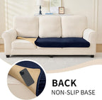 100% Waterproof Couch Covers for Dogs, 35"×70.9" Washable Couch Cover, Non Slip Sectional Couch Covers for 3 Cushion Sofa Cover Pet Friendly, Cat and Dog Couch Bed Cover-Navy Blue