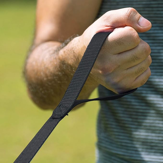 Hi Kiss Dog/Puppy Obedience Recall Training Agility Lead - 15ft 20ft 30ft 50ft 100ft Leash - Great for Play, Camping, or Backyard - Black