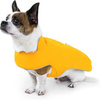 JAN & JUL Dog Rain Jacket (Yellow, Size: S)