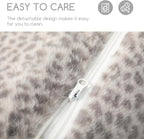 Hollypet Cat Bed Small Dog Orthopedic Couch Beds for Pets up to 20 lbs | Fluffy Multifunctional Double-Layer Warming Kitten Pet Couch Orthopedic Beds with Machine Washable Cover and Non-Slip Bottom