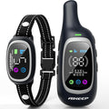 2-in-1 Dog Shock Collar and Bark Collar for Dogs – 3300FT Dog Training Collar with Remote, IP67 Waterproof e Collar with Anti-Bark/Beep/Vibration/Shock Modes for Small Medium Large Dog(8-120Lbs)