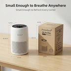 AromaRoom Pet Air Purifier for Home, H13 HEPA Air Filter, Auto Quality Mode | Pet Hair Dander Odor Allergies Smoke, Air Quality Monitor, Quiet Air Cleaner for Bedroom, Living Room