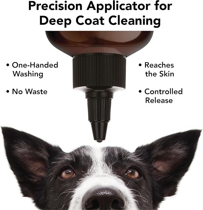Pride and Groom The Non Shedder | Dog Grooming Shampoo for Doodles and Dogs that Do Not Shed | Tearless All Natural Body Wash with Coat-Specific Ingredients that Enhance Shine – 16oz