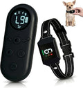 Dog Training Collar with Remote for Small & Medium Dogs (10–100lbs), 1300FT Range, 3 Training Modes (Beep/Vibration/Safe Shock), 9 Levels, Rechargeable Waterproof E-Collar