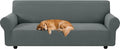 XINEAGE Stretch 4 Seater Slipcover, Non-Slip Pet Couch Cover,Light Green | Washable Furniture Protector, Elastic Bottom, Dogs & Cats Friendly, Scratch-resistant, Fast Setup, High Elasticity