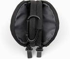 Snackpack Double Insulated Dog Treat Pouch – 1.5 Cup Capacity, 2 BPA-Free Waterproof Zipper Pockets, Carabiner for Belt/Leash – Compact Training & Travel Bag – Heather Grey