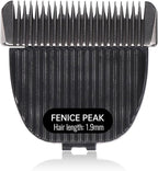 10FC Low Noise Pet Dog Grooming Clippers Replacement Blade Ceramic Edge Detachable Steel Pet Clipper Blade with Cutting Length of 1.9mm 1/13'' (1 Count)