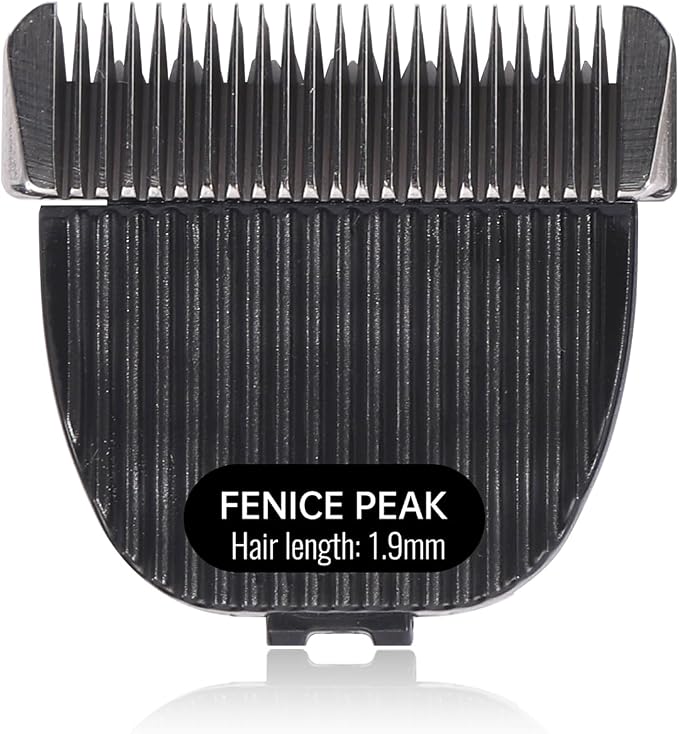 10FC Low Noise Pet Dog Grooming Clippers Replacement Blade Ceramic Edge Detachable Steel Pet Clipper Blade with Cutting Length of 1.9mm 1/13'' (1 Count)