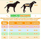Dog Raincoat and Shoes for Weighing 10-22lbs, Spring Summer Waterproof Dogs Boots & Paw Protectors, Adjustable Pet Poncho with Leash Hole for Large Medium Small Dogs, Yellow(Single Side)
