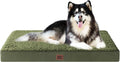 EHEYCIGA Orthopedic Dog Bed Extra Large with Removable Washable Cover,47x29 | Egg Crate Foam Support,Durable Oxford fabric,Non-Slip Bottom,Machine Washable,Soft Waterproof Plush Pet Bed Mat For Crate