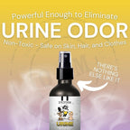 The Stink Solution Urine Odor Eliminator Spray, WeeWee Fresh, 16 oz & 4 oz | Eliminates Cat, Dog and Human Pee Odor at the Source. Deodorizer for Carpet, Mattress, Floors, Grass and Turf. Travel Size