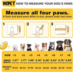 Hcpet Dog Boots, Dog Shoes for Large Dogs, Medium Dog Boots & Paw Protectors, Anti-Slip Dog Booties for Hot Pavement Winter Snow Hiking with Reflective Straps Pink Size 1