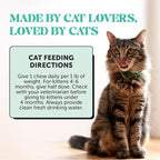 Fresh Breath Dental Bites for Cats – Crunchy & Creamy Cat Dental Treats for Fresh Breath, Tartar & Plaque Control – Dual-Texture Cat Oral Care Bites for Bright Teeth & Healthy Gums – 90 Day Supply