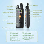 Shock Collar for Dogs（8-150Lbs,3300 ft Training Collar for Dogs,Ip67 Waterproof, Three Training Modes (1-99)，Security Lock