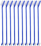 Newday 50 Pieces Double-Headed Dog Cat Pet Toothbrush, Super Soft Bristles Oral Care Teeth, pet Tooth Brush for Dogs, Dog toothbrushes in Bulk Individual polybag (Blue)