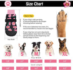 SCENEREAL Anti Slip Dog Socks to Prevent Licking Paws for Hardwood Floors | Double Sides Dog Shoes Boots & Paw Protectors for Hot/Cold Pavement, Dog Grippy Booties for Small Medium Large Senior Dogs