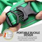 JUXZH Truelove No Pull Dog Harness with Easy Control Handle and 2 Leash Attachments,Reflective Adjustable Pet Vest