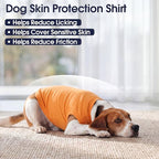 IECOii 2 Pack Dog Surgery Recovery Shirt Sleeveless Lightweight Dog Tshirt | T-Shirts with Stretch Fit,Gentle on Sensitive Skin,Anti-licking for Hot Spots,Shedding Control Tee,For Small to Giant Dogs