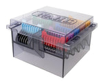 Wahl Professional Animal 5-in-1 Stainless Steel Comb Set, Multicolor 1 | 8 Color-Coded Cutting Lengths, Compatible with Arco, Motiva2, Bravura2, Bravura, and Chromado Clippers