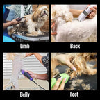 3FC Low Noise Pet Dog Grooming Clippers Blade, 440C Stainless Steel Fixed & Ceramic Moving Blade, Detachable, 13mm (1/2") Cutting Length Replacement Blade (1 Count)
