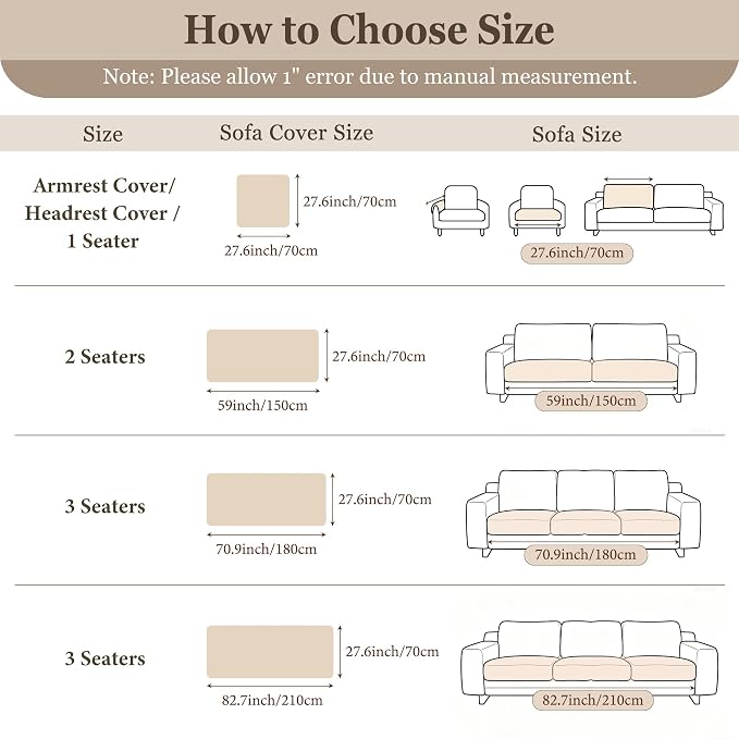 Couch Arm Covers for Dogs, Non Slip Plush Chair Covers Washable | Thick Plush Couch Protector for Chair / Armrest / Backrest, Sofa Slipcovers Against Fur, Dirt, Moss Green, 27.6" x 27.6"