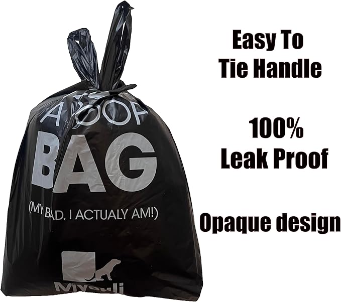 1000 Counts Extra Thick Dog Poop Bags With Handles | Value Pack,Hides Mess, Bio Cornstarch Blend, Leak-proof,Ocean Scented,Cat Litter Disposal Bags