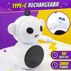 2-in-1 Interactive Laser Pointer Cat Toy & Flying Bird Wand for Indoor Cats | No-Drill Doorway Play with Adjustable Speed, USB Rechargeable, Smart Auto-Pause, Bird & Mouse Attachments