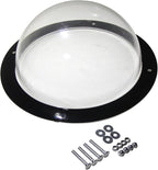 Dog Fence Window - Acrylic Clear View Dome Pet Peek Window - 12.4in for Dog/cat/Horse,Even Children