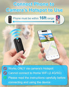 Cat Camera Collar with Phone APP & 1080P HD Video Record,XS-Size Pet POV Cam for Cats & Small Dogs,Mini Small Sports Video Cameras for Pets(Included 8GB SD Card),Pet Supplies Gift for Pet Owners