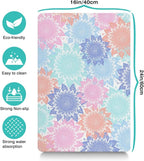 Pet Feeding Mat for Floors Waterproof Dog Mat for Food and Water Absorbent Quick Dry Non Slip mat for Cat Bowls