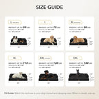 Orthopedic Washable Dog Bed for Extra Large Dogs, 45x35in, Black | Orthopedic Foam Relieves Joint Pressure, Bolsters Supports Head And Neck, Washable Cover, Non-Slip Bottom