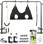 Premium Dog Grooming Arm with Clamp & Dog Grooming Hammock - Heavy Duty Grooming Table for Dogs at Home - Nail Clippers for Dogs - Complete Pet Grooming Kit & Dog Harness for Nail Trimming