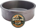 Pet Crock Bowl – Thick Durable Plastic Non-Tip Food & Water Dish for Dogs, Cats & Small Animals – Indoor/Outdoor – Chew Resistant, Easy Clean (Gray, Jumbo 96oz)
