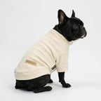 Fitwarm 3 Pack Classic Fleece Dog Sweater, Winter Clothes for Small Dogs Boy Girl, Turtleneck Dog Sweatshirt, Pet Pullover Jumper, Cat Apparel, Black, Olive Green, Cream, Large