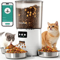 Automatic Cat Feeder for 3 Cats with WiFi Control, Anti-Jam System, 6L | Fresh-Keeping Cat Food Dispenser with Dual-Effect Desiccant System, 10S Voice Recorder for Cats and Small Dogs