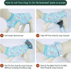 Kuoser Dog Recovery Suit After Surgery, Spay Neuter Surgical Suit for Dogs | Post Surgery Anti-Licking Dog Onesie Protects Wounds and Incisions, E-Collar & Cone Alternative Bodysuit for Female Male Dogs