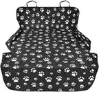 F-color SUV Cargo Liner for Dogs - Heavy Duty Cargo Cover for Mid-Size SUVs | Water Resistant, Bumper Flap, Non-Slip Mat, Car Trunk Dog Car Seat Cover Prevents Scratches Pet Hair Mud Dirt for Sedans Vans