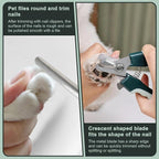 PetsBuzz 8 in 1 Pet Grooming Kit Brush, Cat Dog Grooming Kits at Home, Nail Clipper and File, Self Cleaning Deshedding Pet Brush,Undercoat Rake Detangler, Toothbrush, Collapsible dog Bowl
