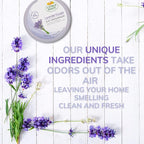 Citrus Magic Solid Air Fresheners, Lavender Escape, 8 Ounce, Pack of 3 | Odor Absorbing, Passive Diffusion, Odor Elimination Up to 4 Weeks Each, Ideal for Home