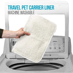 Sherpa Original Deluxe Travel Pet Carrier, Airline Approved & Guaranteed On Board - Charcoal Gray, Medium