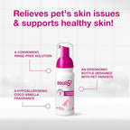 Douxo S3 Calm Itch Soothing Mousse for Dogs & Cats | Helps Support Itchy, Irritated or Allergic Skin, Soothing Dog Skin Allergies - Itch Relief for Dogs, 5 fl oz