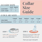 Lucky Love Dog - Adjustable Dog Collar with Easy Click Buckle for Small Dogs, Durable, & Comfortable for Male & Female Dogs, Pet Collar for Puppies & Adult Dogs - Molly, Small