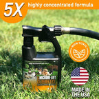 MICROBE-LIFT Outdoor Pet Odor Eliminator For Strong Odor On Turf, Patios, Deck, and Lawns - Keeps Pets From Going in Same Spot, 1 Gallon Refill